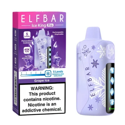 Elf Bar Ice King Pro 40K Grape Ice