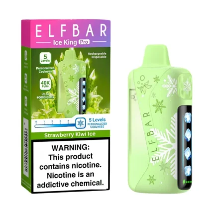 Elf Bar Ice King Pro 40K Strawberry Kiwi Ice