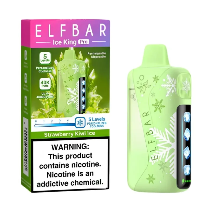 Elf Bar Ice King Pro 40K Strawberry Kiwi Ice