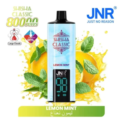 JNR Shisha Classic 80K Lemon Mint