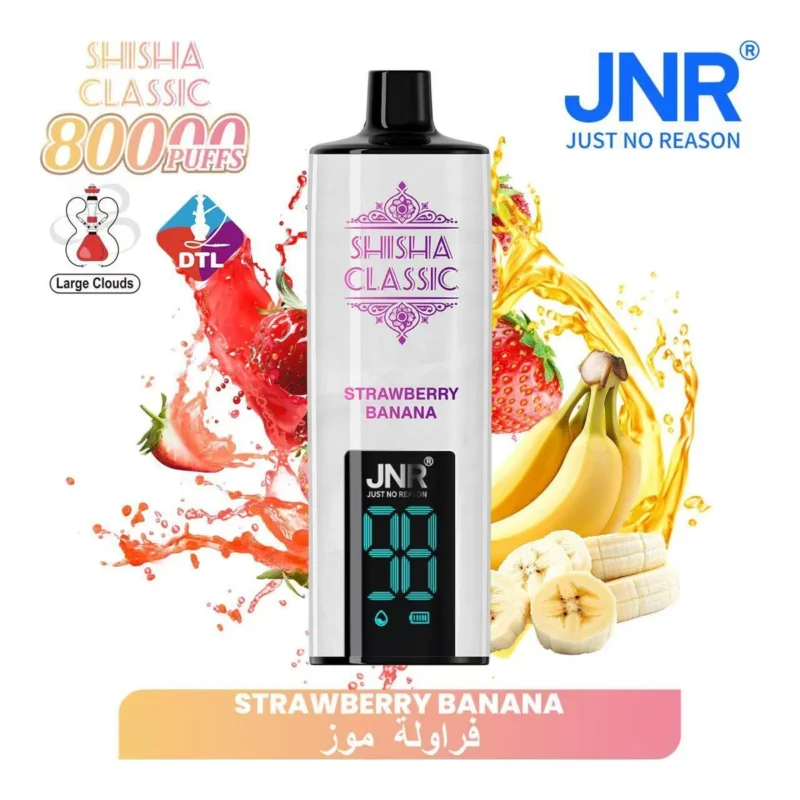 JNR Shisha Classic 80K Strawberry Banana