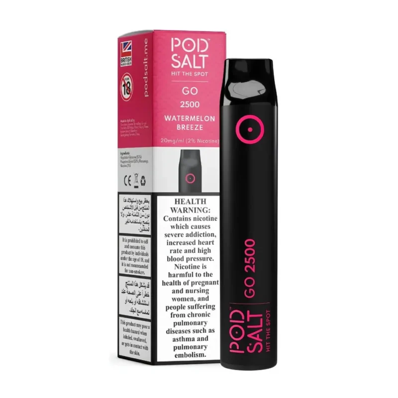 Pod Salt GO 2500 Watermelon Breeze