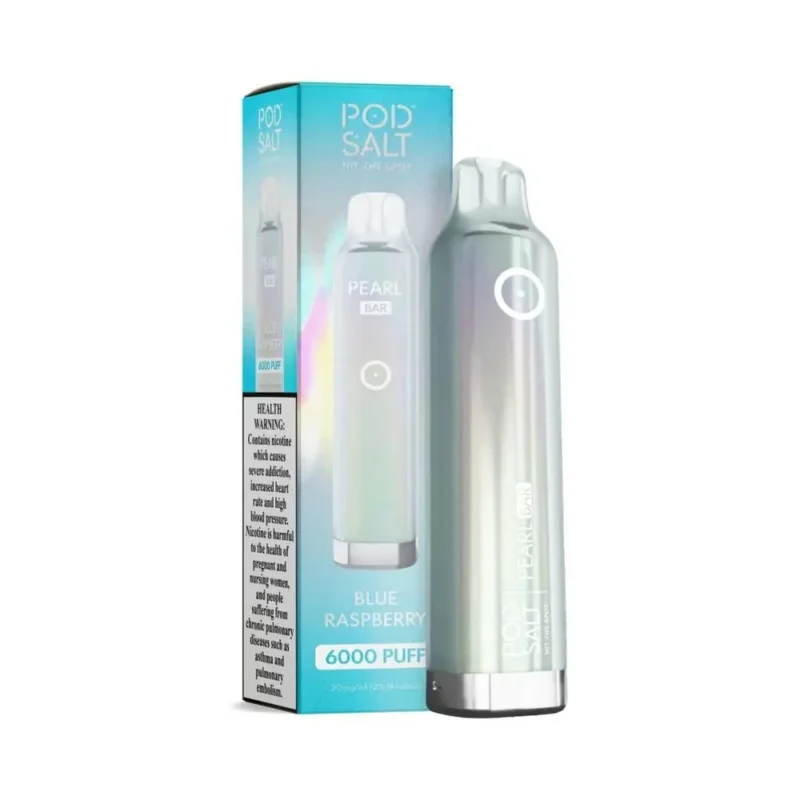 Pod Salt Pearl Bar 6000 Blue Raspberry