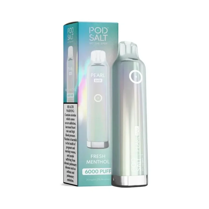 Pod Salt Pearl Bar 6000 Fresh Menthol