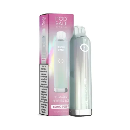 Pod Salt Pearl Bar 6000 Summer Berries Ice