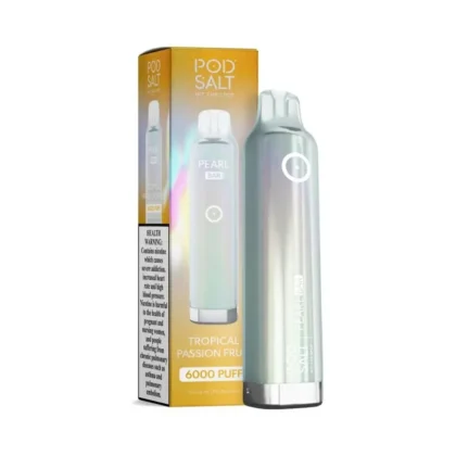 Pod Salt Pearl Bar 6000 Tropical Passion Fruit