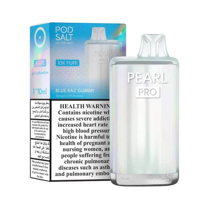 Pod Salt Pearl Pro 10000 Blue Razz Gummy