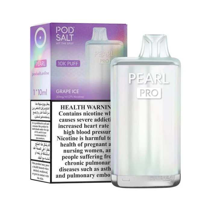 Pod Salt Pearl Pro 10000 Grape Ice