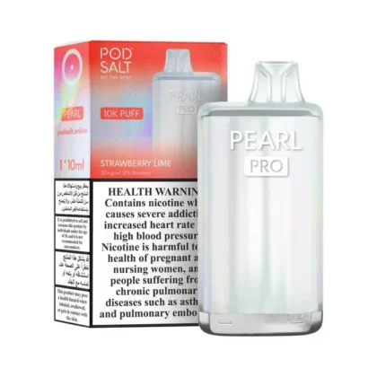 Pod Salt Pearl Pro 10000 Strawberry Lime