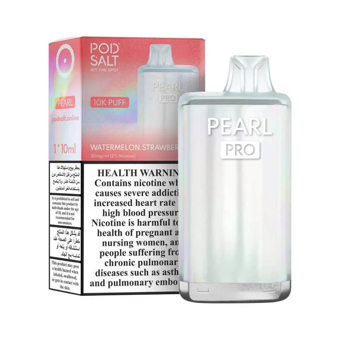 Pod Salt Pearl Pro 10000 Watermelon Strawberry