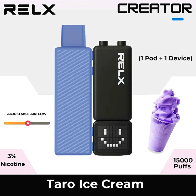 RELX Creator Starter Kit Taro Ice Cream
