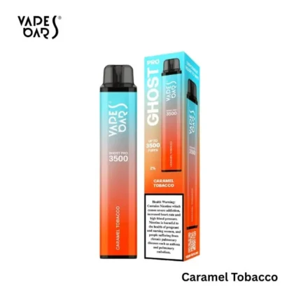Vapes Bars Ghost Pro 3500 Caramel Tobacco