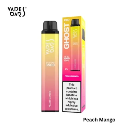 Vapes Bars Ghost Pro 3500 Peach Mango