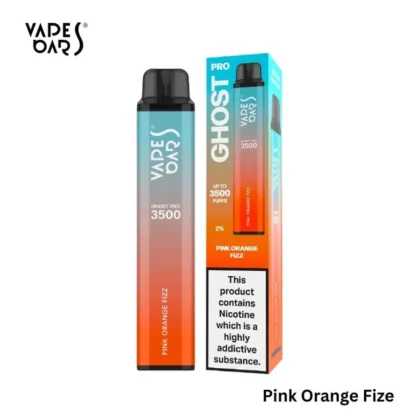 Vapes Bars Ghost Pro 3500 Pink Orange Fizz