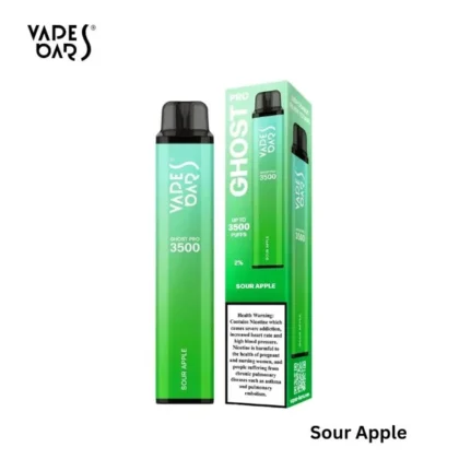 Vapes Bars Ghost Pro 3500 Sour Apple
