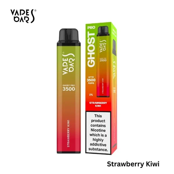 Vapes Bars Ghost Pro 3500 Strawberry Kiwi
