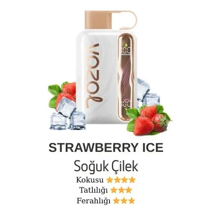 Vozol Star 40000 Strawberry Ice