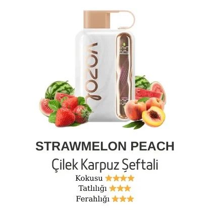 Vozol Star 40000 Strawmelon Peach